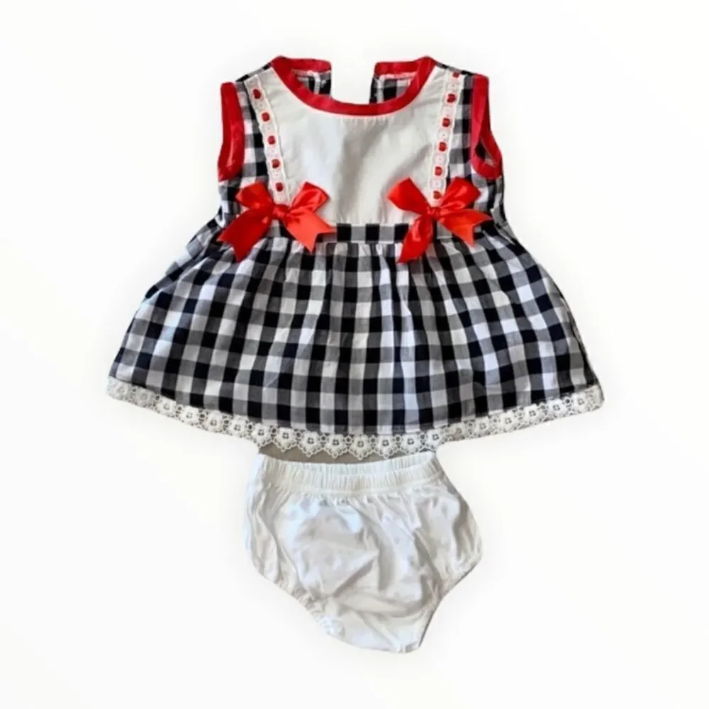Baby Girl Gingham Dress